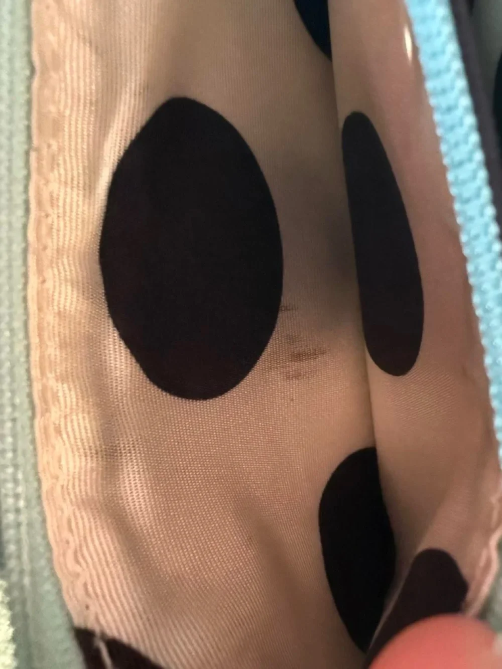 Kate Spade Blue Zip Around Wallet